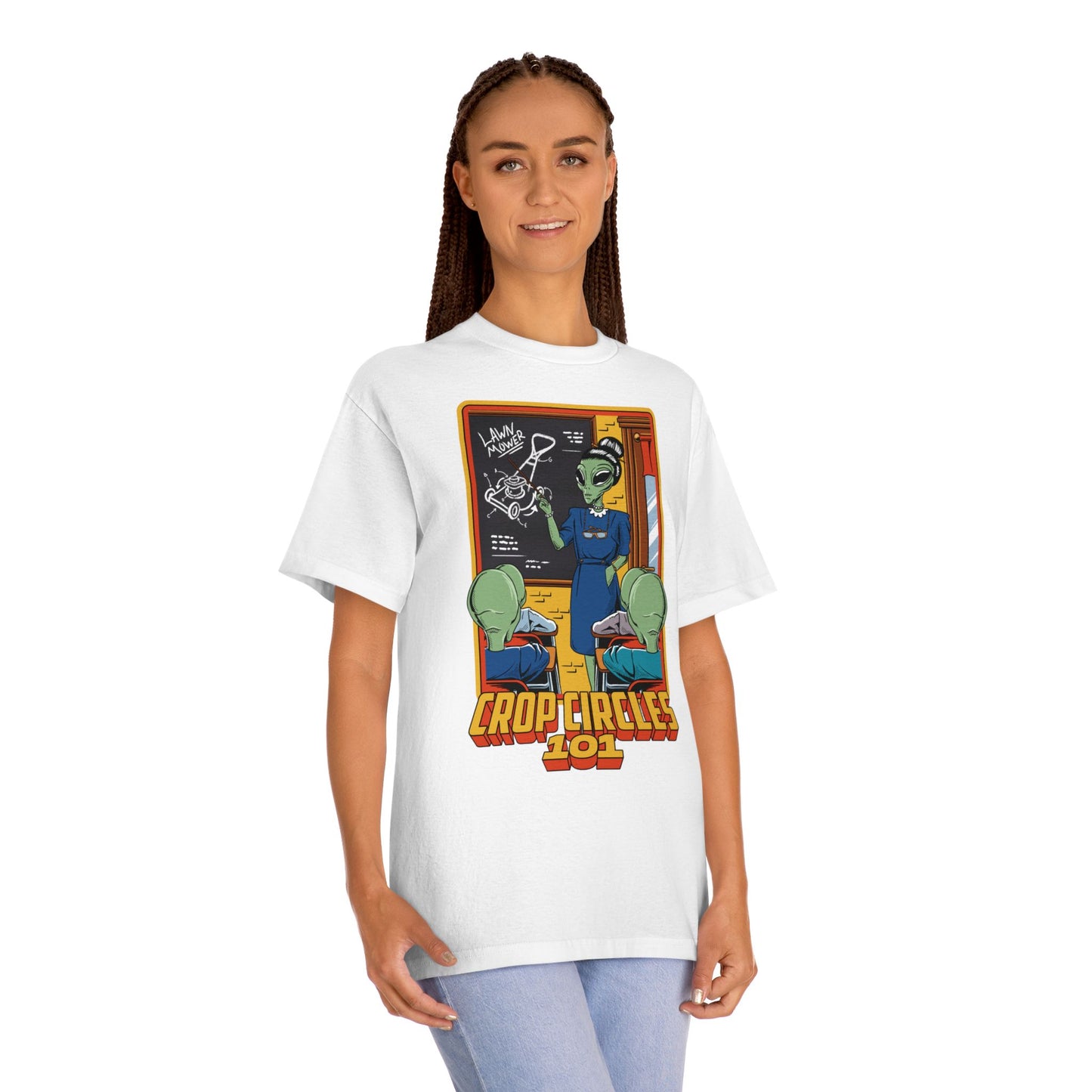 "Crop Circles 101" Unisex Coton Tee