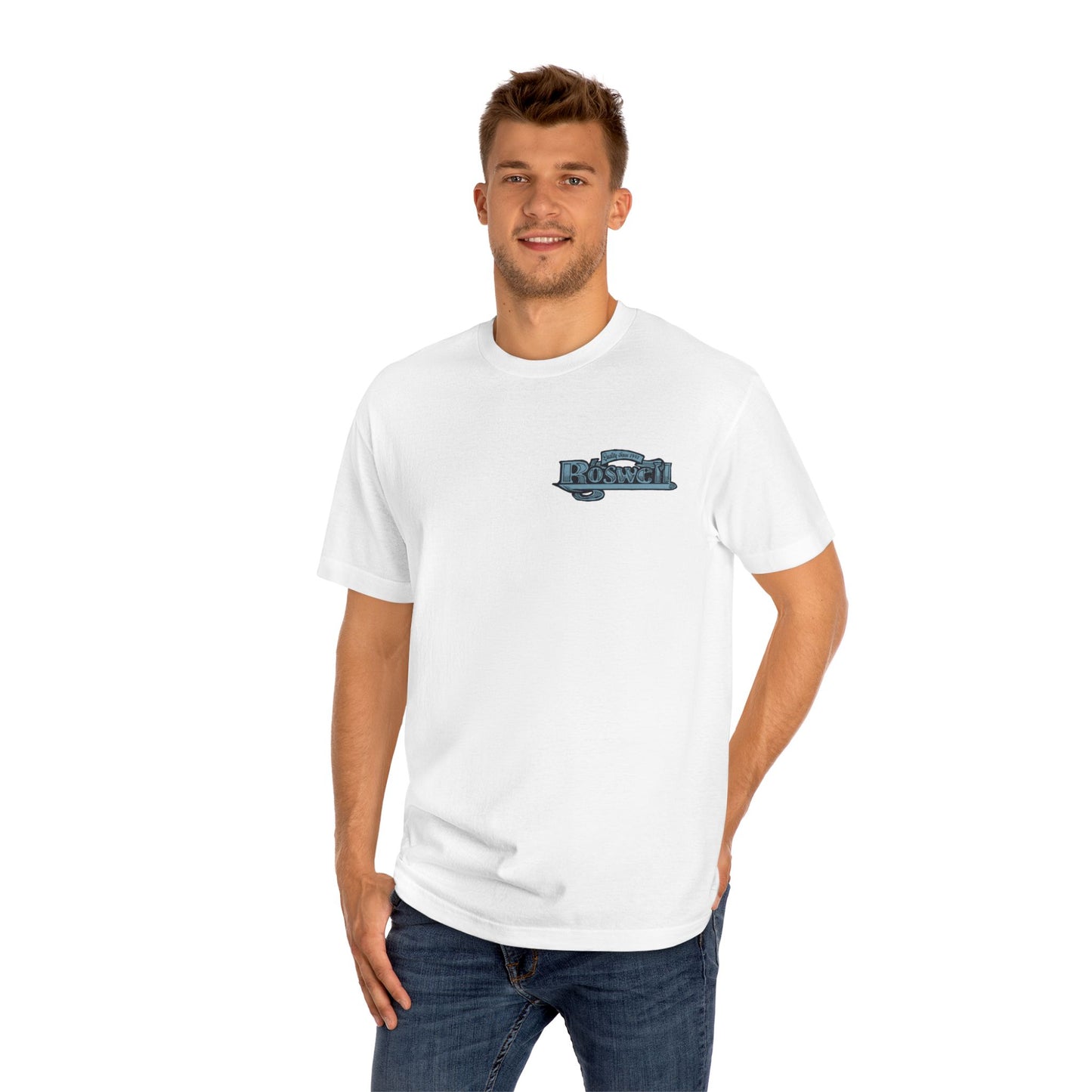 "1 800 UFOS" Unisex Cotton Tee