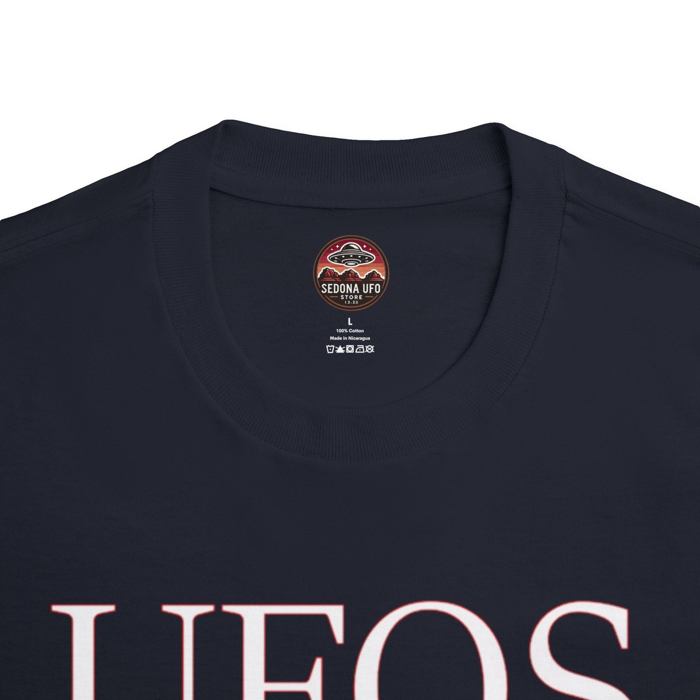 "UFOs Are Real" Unisex Cotton Tee