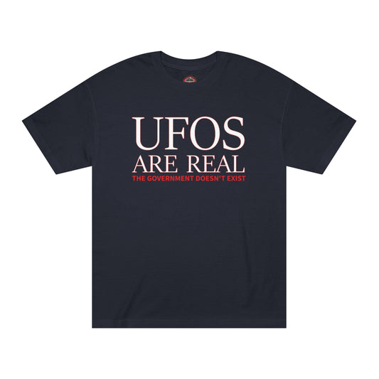 "UFOs Are Real" Unisex Cotton Tee