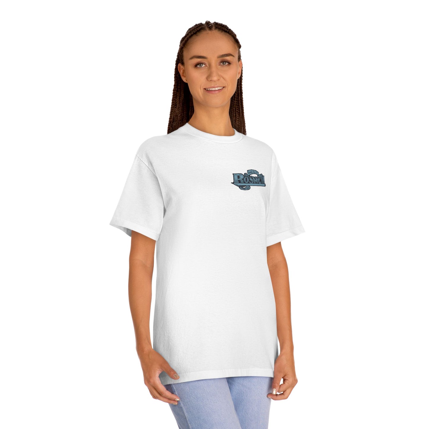 "1 800 UFOS" Unisex Cotton Tee